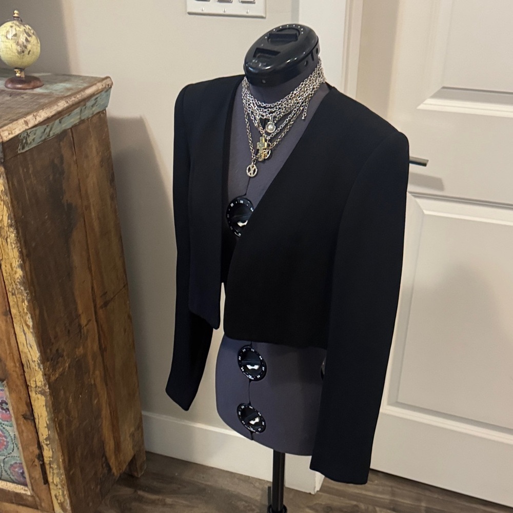 max mara pinafore bolero jacket - size 6